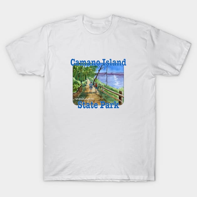 Camano Island State Park, Washington T-Shirt by MMcBuck